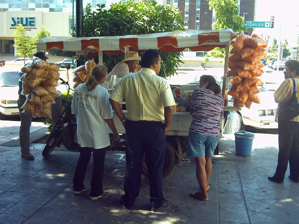 Vendor in Hermosillo.