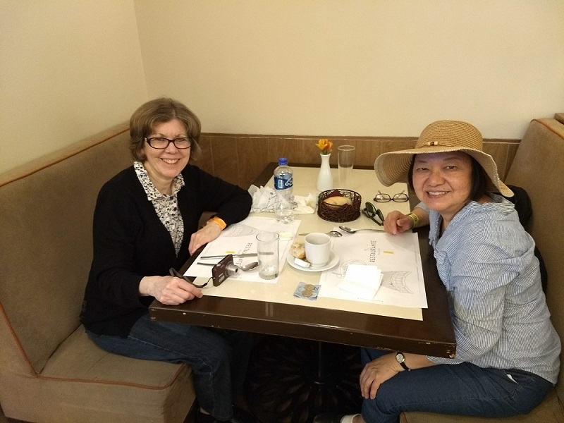 Anne, a friend from Chicago visiting Mexico City. - January 2019